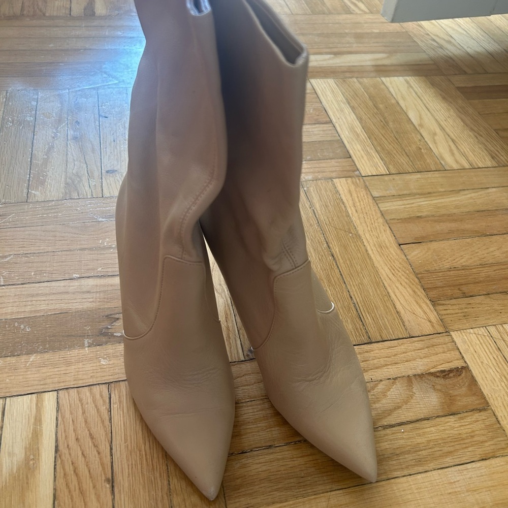 Women's Tan Boots - Zara